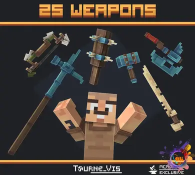 [TourneVis] 25 Weapons Pack